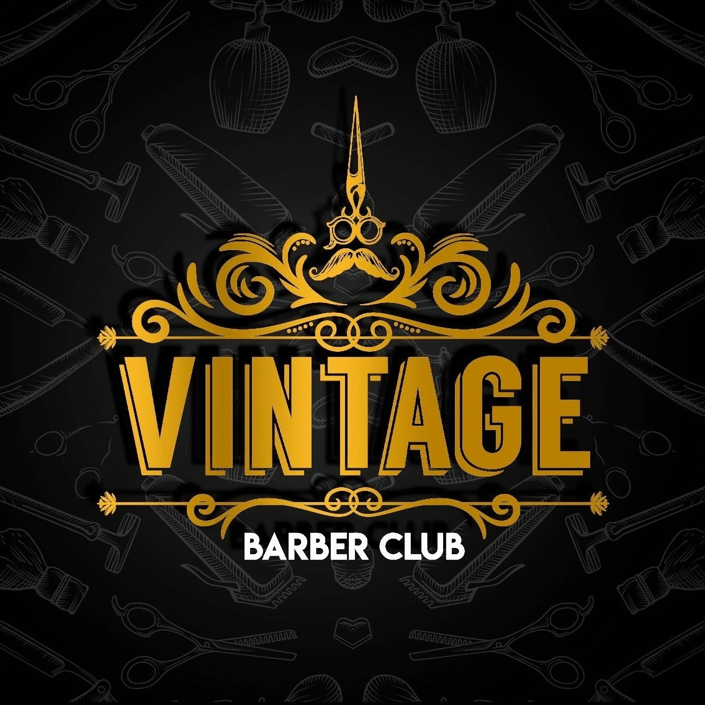 Vintage barber Club #2-1665