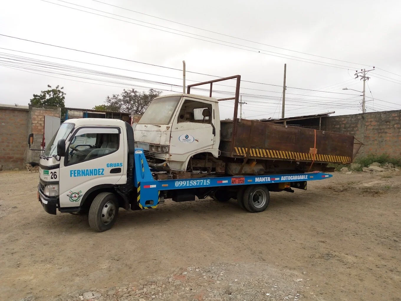 Alquiler de maquinaria pesada/herramientas-gruas-fernandez-en-manta-23583